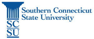 A logo of Southern Connecticut State University for our ranking of the top 10 MPH programs that don’t require GRE