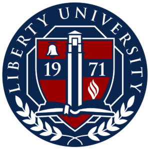 A logo of Liberty University for our ranking of the top 10 MPH programs that don’t require GRE